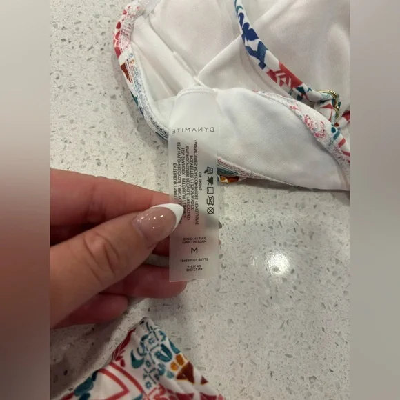 Dynamite Multicolor Bikini Set - Picture 4 of 6